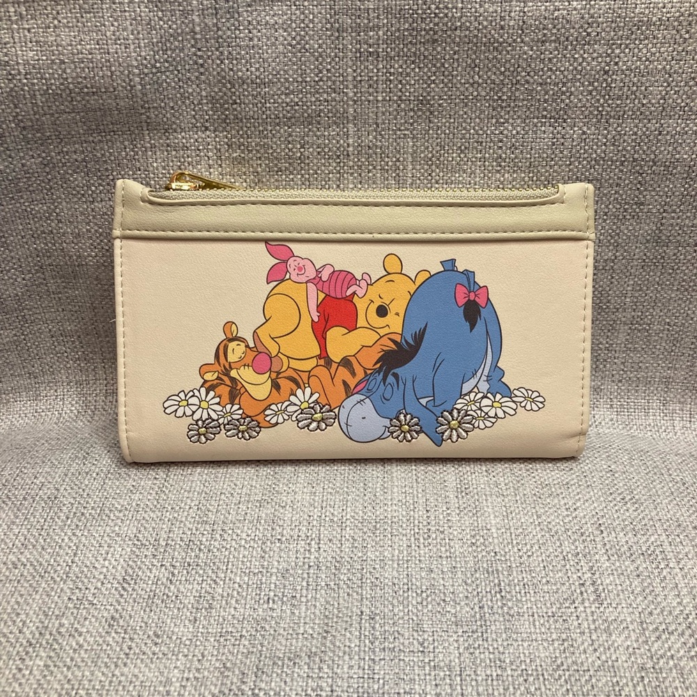 Our Universe Disney Winnie the Pooh Characters Napping Small Wallet